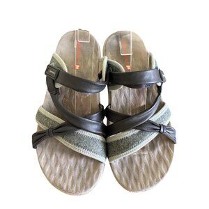 Merrell Womens Ebony Select Grip Strappy Outdoor Sandals Sz 7 Performance